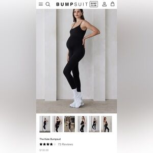 The Kate Bumpsuit in Black